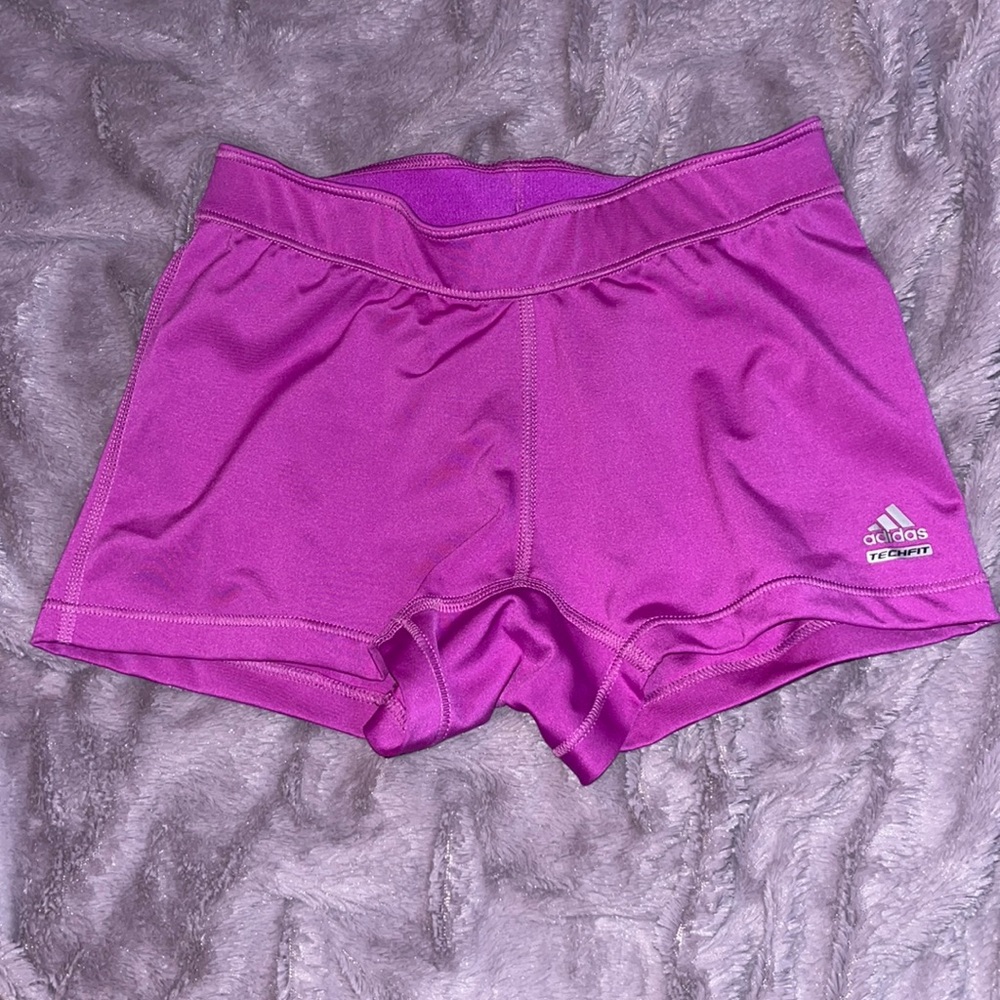 Adidas purple spandex